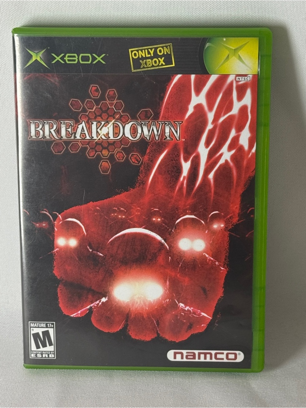 Breakdown Microsoft Xbox, 2004 (Game + Instructions) Tested To Play Scratched